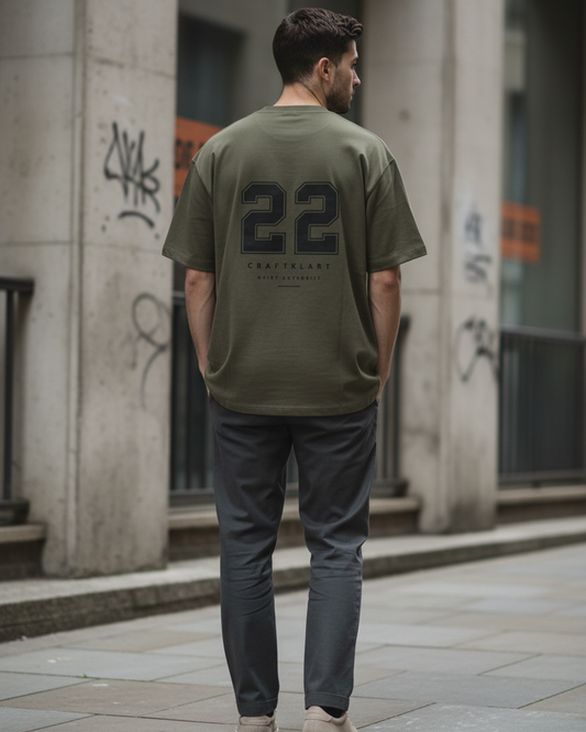 Heavyweight Boxy Oversized T-Shirt – 400GSM Unisex