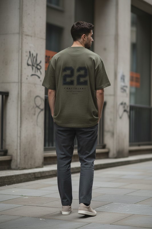 Heavyweight Boxy Oversized T-Shirt – 400GSM Unisex