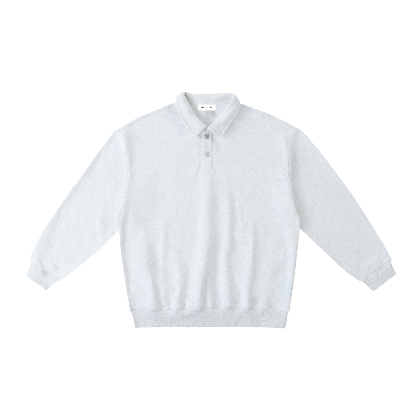 Heavyweight Polo Collar Sweatshirt