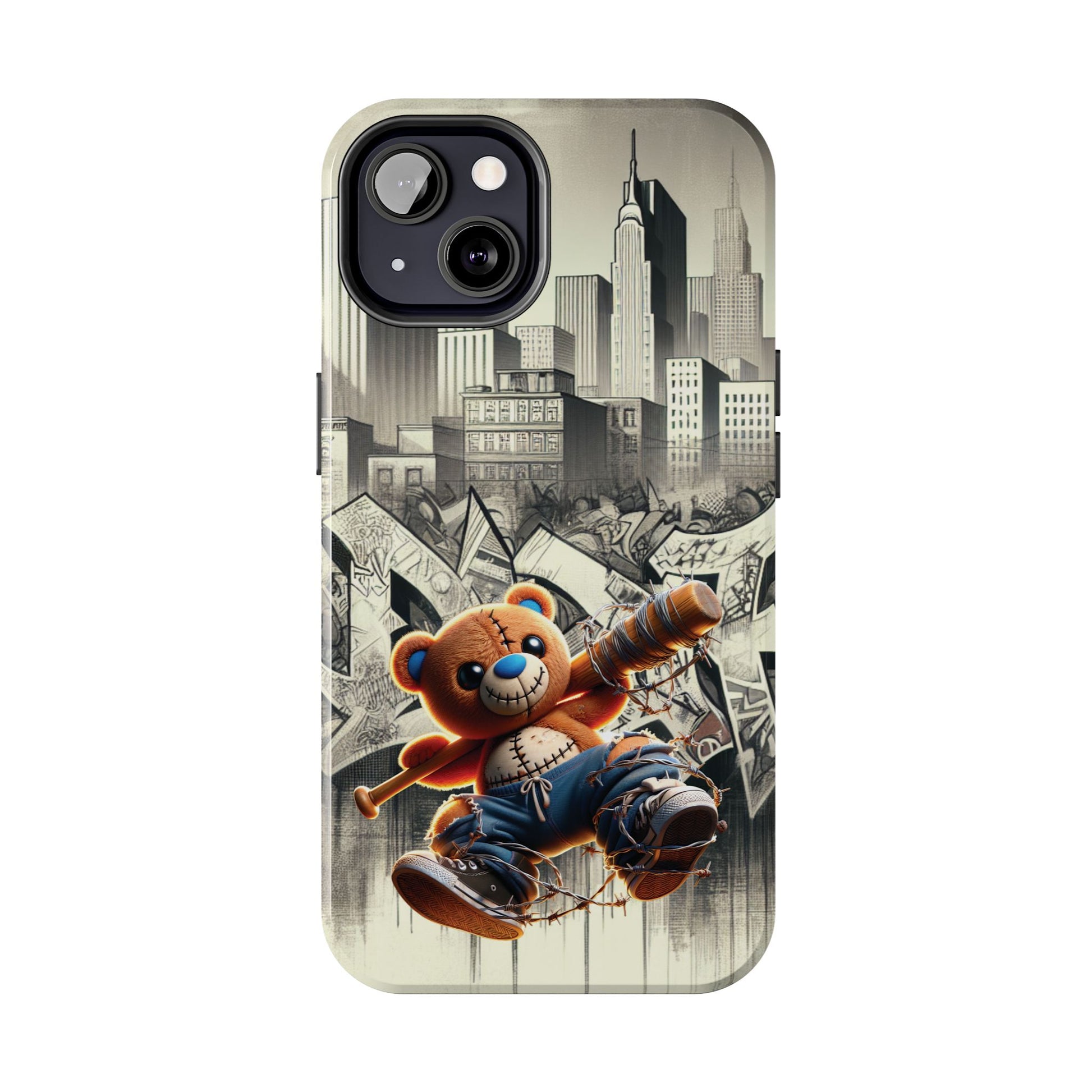 Urban City Bear Tough Phone Cases - Premium Phone Case from Craftklart.store - Just $13.68! Shop now at Craftklart.store