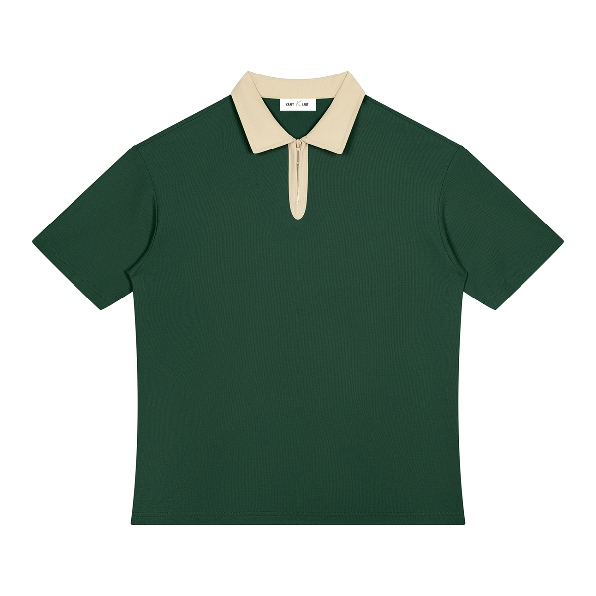 Urban Block Quarter-Zip Polo Shirt
