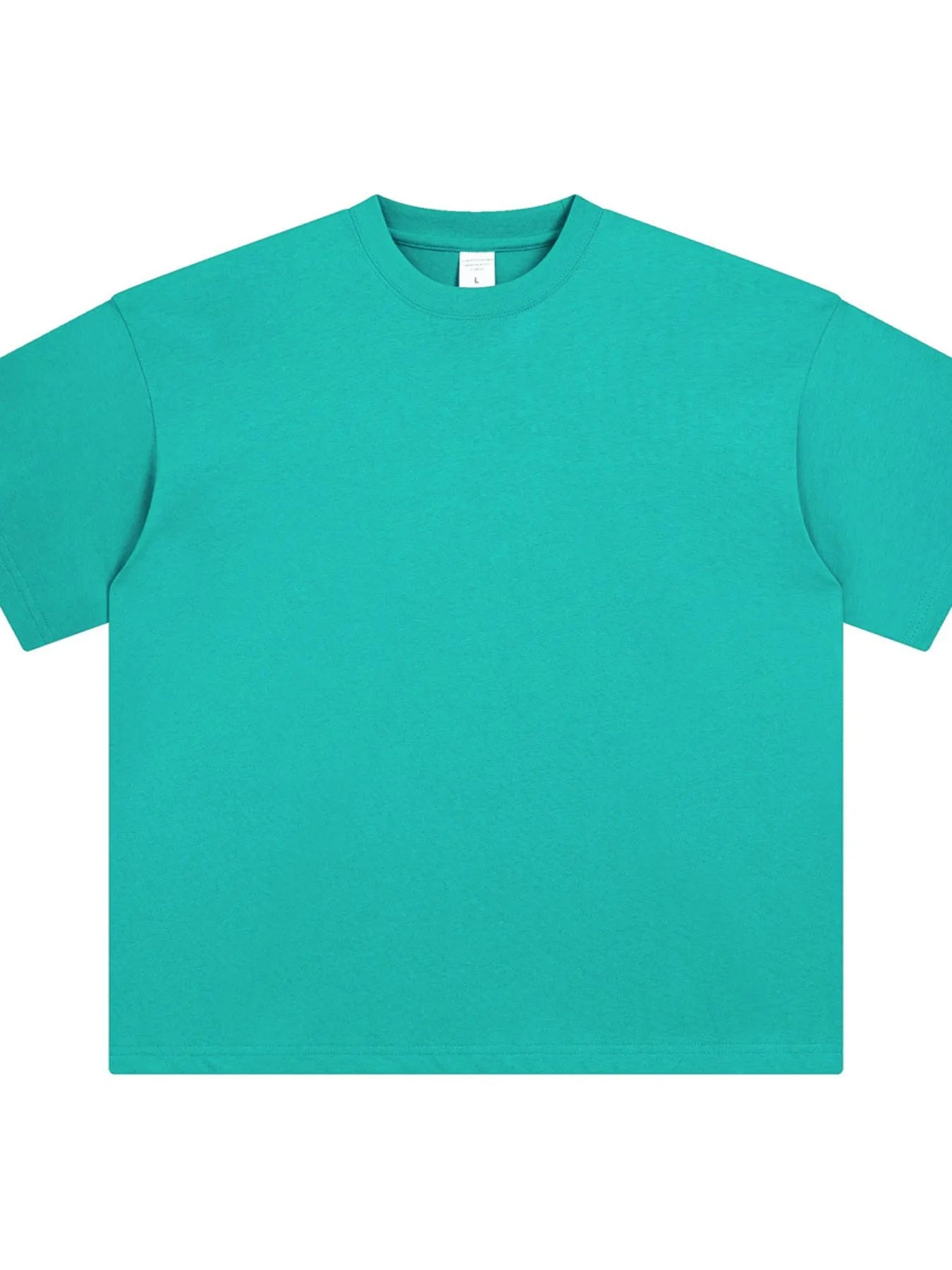 Men's Oversized Casual Round Neck T-Shirt - Premium T-Shirt from Trendsi - Just $23.19! Shop now at Craftklart.store