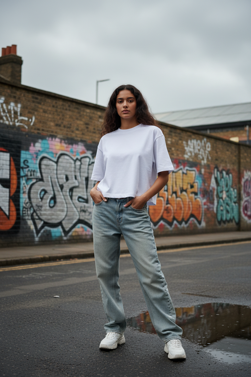 Craftklart Heavyweight Boxy T-Shirt — Oversized Drop Shoulder