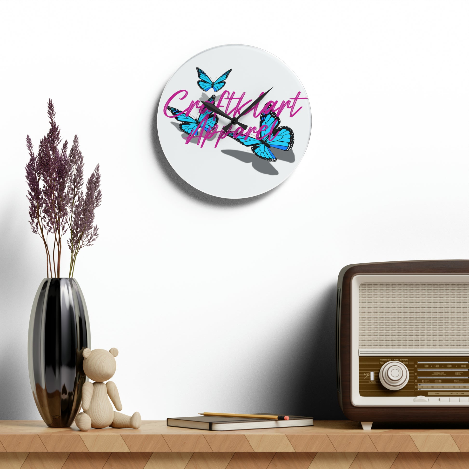 acrylic clocks