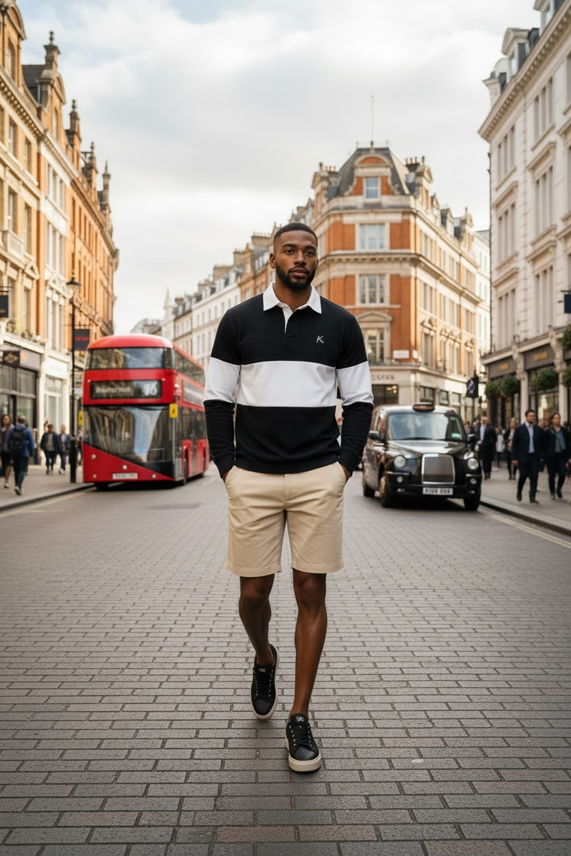 Craftklart Urban Rugby Shirt — Heavyweight Panelled Collar