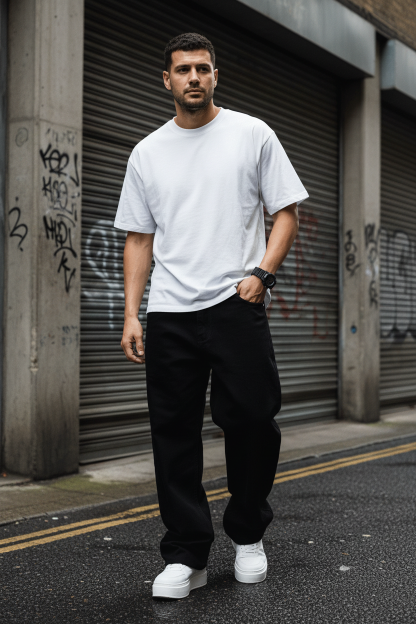 The Unseen Denim — Relaxed Straight-Leg Jeans