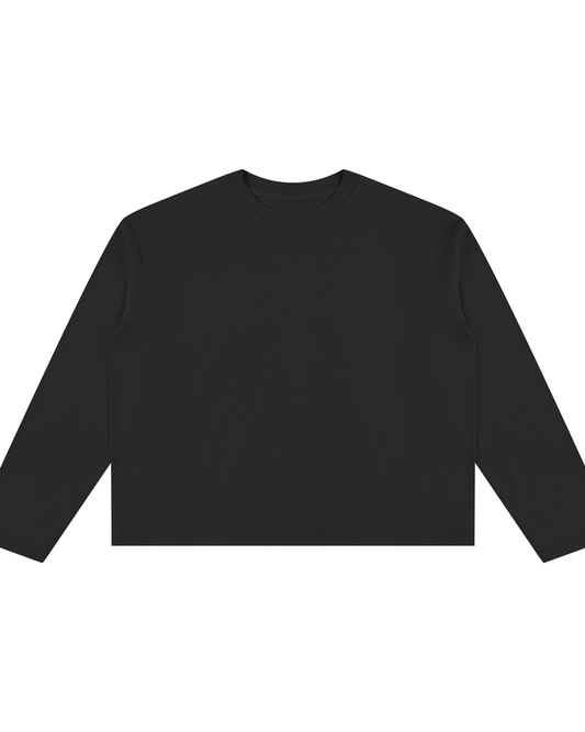 Vintage Wash Long Sleeve Boxy T-Shirt