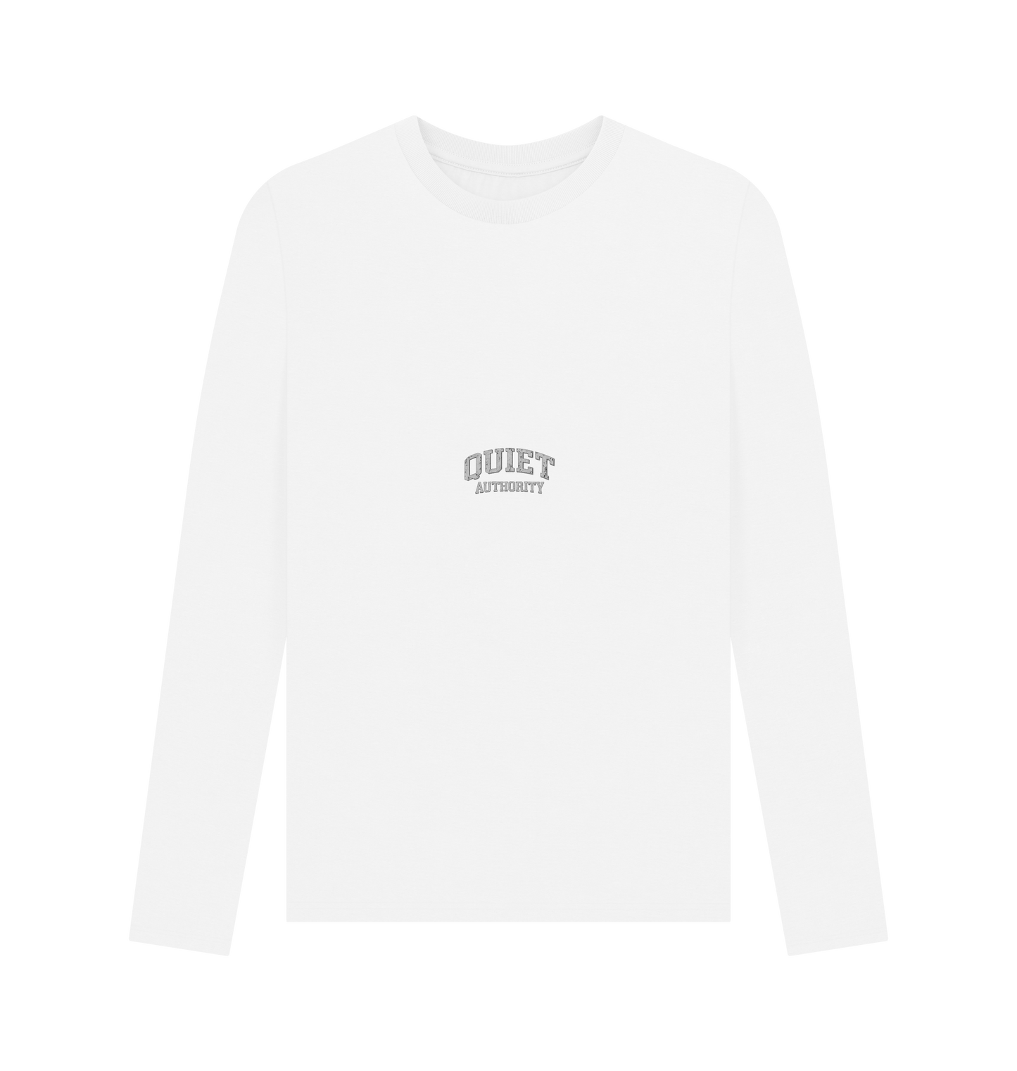 CKL Craftklart Quiet Authority long sleeve organic cotton streetwear T-shirt with printed design and comfortable fit.