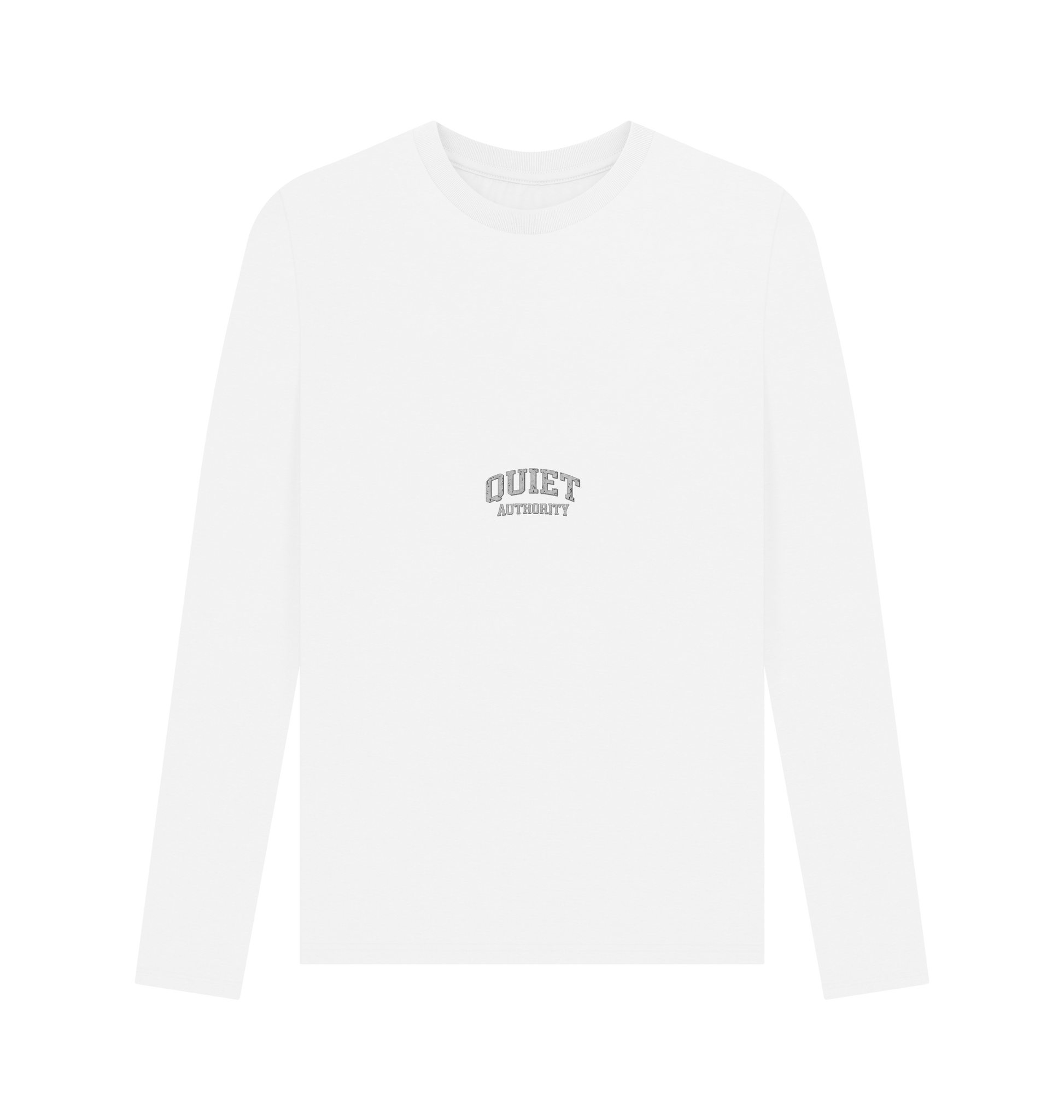 CKL Craftklart Quiet Authority long sleeve organic cotton streetwear T-shirt with printed design and comfortable fit.