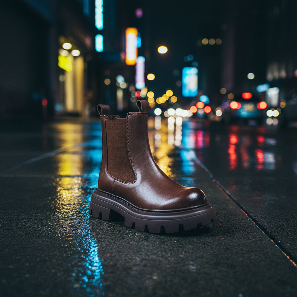 Plush Lined Height-Boost Short Boots — Women’s Winter Ankle Boots