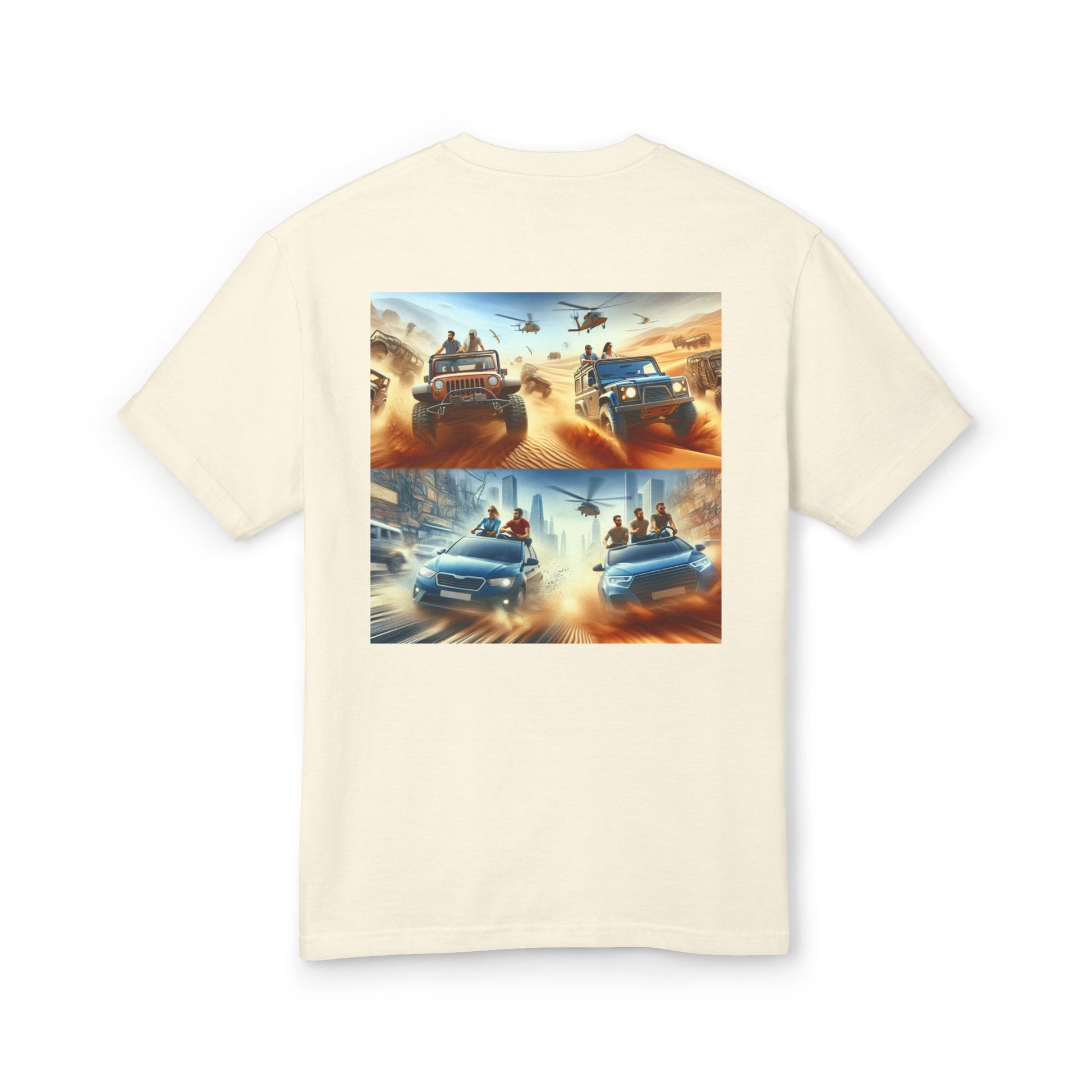 Funny Progress Tee - Unisex Heavyweight Cotton Shirt for Positive Vibes - Premium T-Shirt from Printify - Just $28! Shop now at Craftklart.store