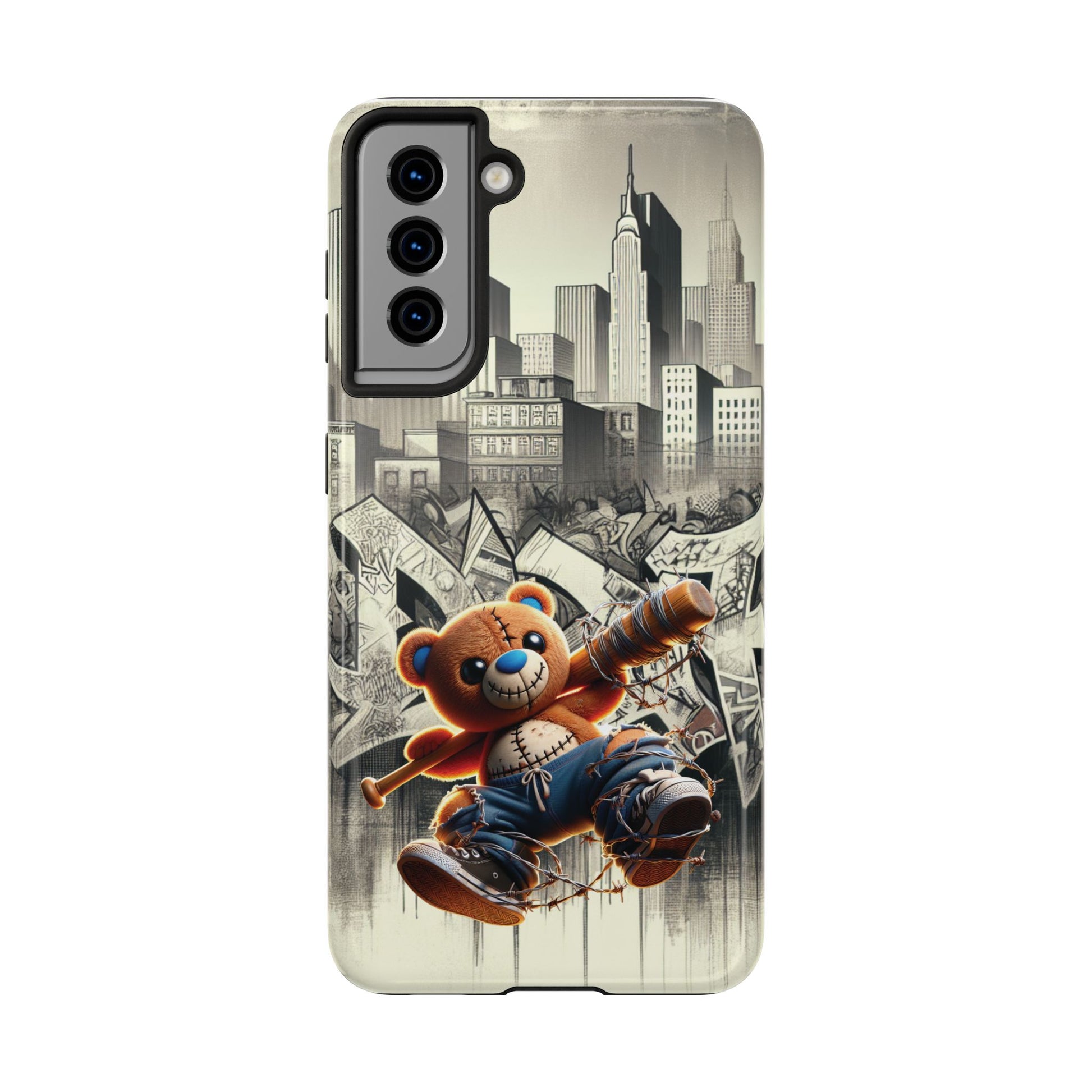 Urban City Bear Tough Phone Cases - Premium Phone Case from Craftklart.store - Just $13.68! Shop now at Craftklart.store