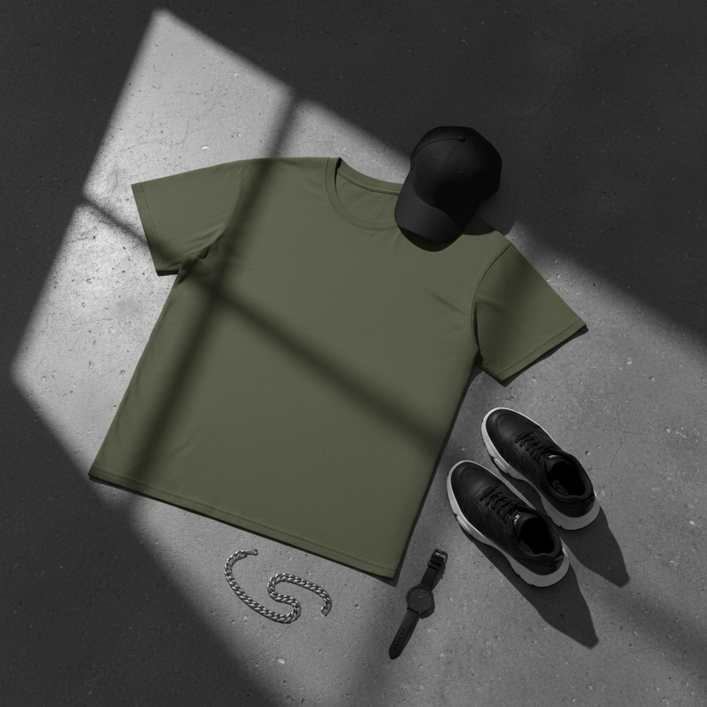 Pure Cotton Unisex T-Shirt — Lightweight Everyday Tee