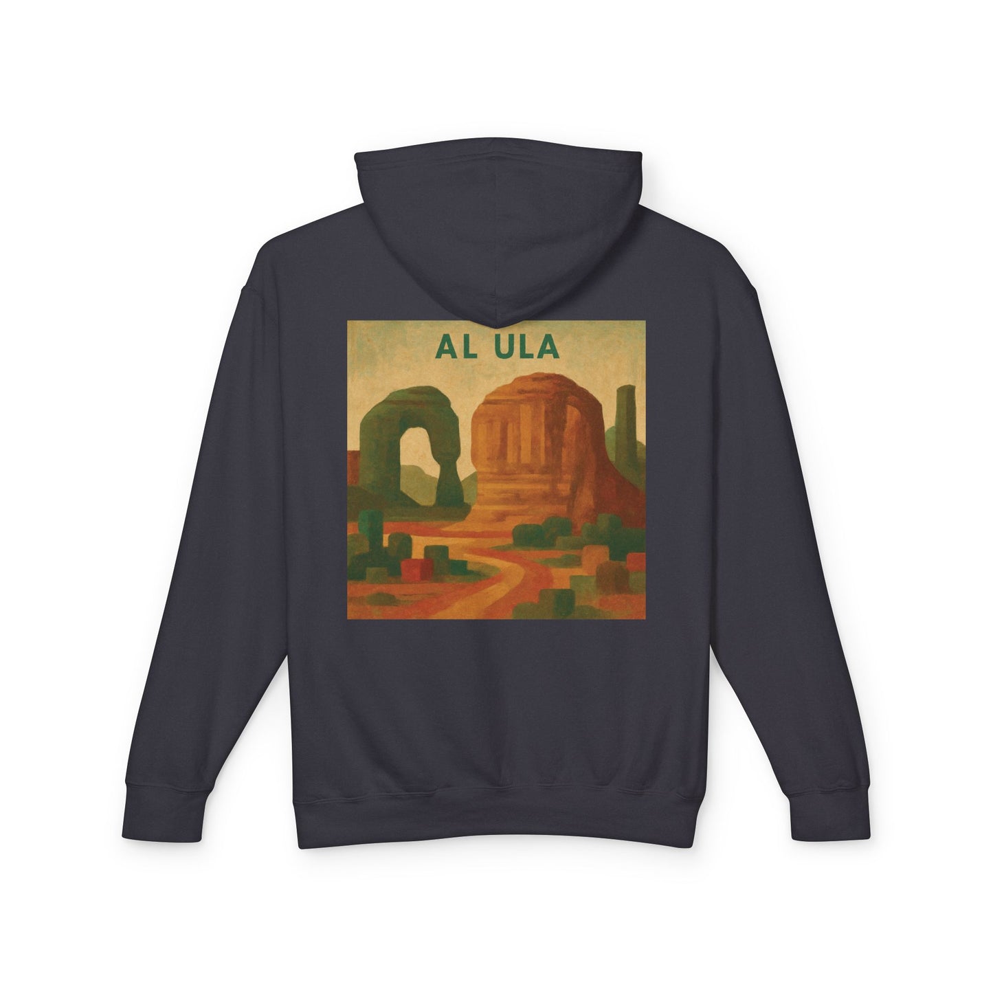 Saudi Arabia Lightweight Hooded Sweatshirt - Premium Hoodie from Printify - Just $48.41! Shop now at Craftklart.store