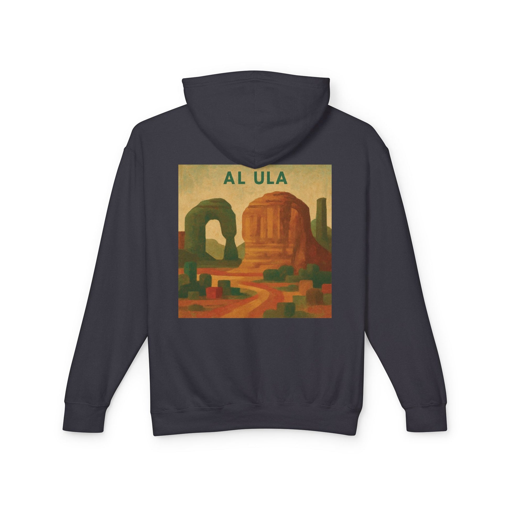 Saudi Arabia Lightweight Hooded Sweatshirt - Premium Hoodie from Printify - Just $48.41! Shop now at Craftklart.store