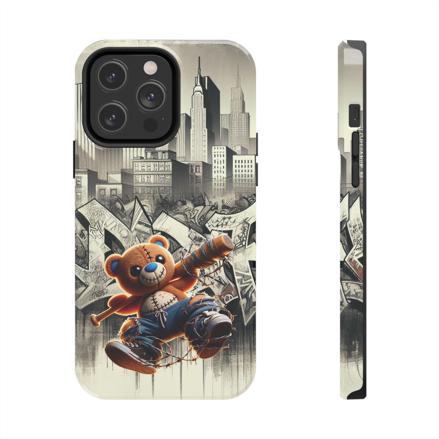 Urban City Bear Tough Phone Cases - Premium Phone Case from Craftklart.store - Just $13.68! Shop now at Craftklart.store