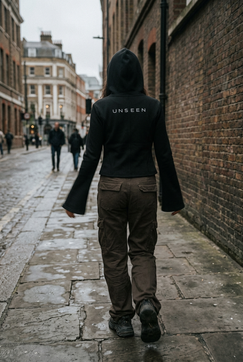 ODMPOD Bellhaven full zip hoodie in a casual hooded sweatshirt designરની