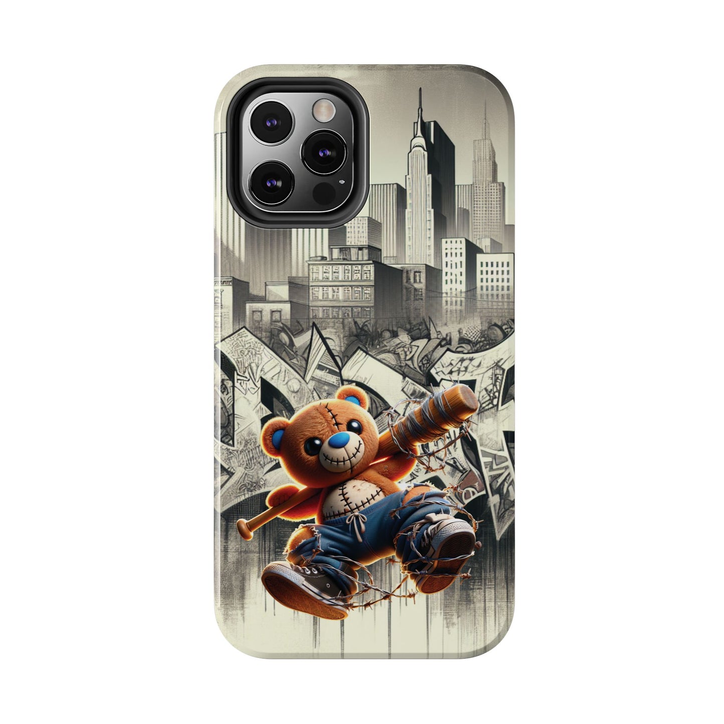 Urban City Bear Tough Phone Cases - Premium Phone Case from Craftklart.store - Just $13.68! Shop now at Craftklart.store