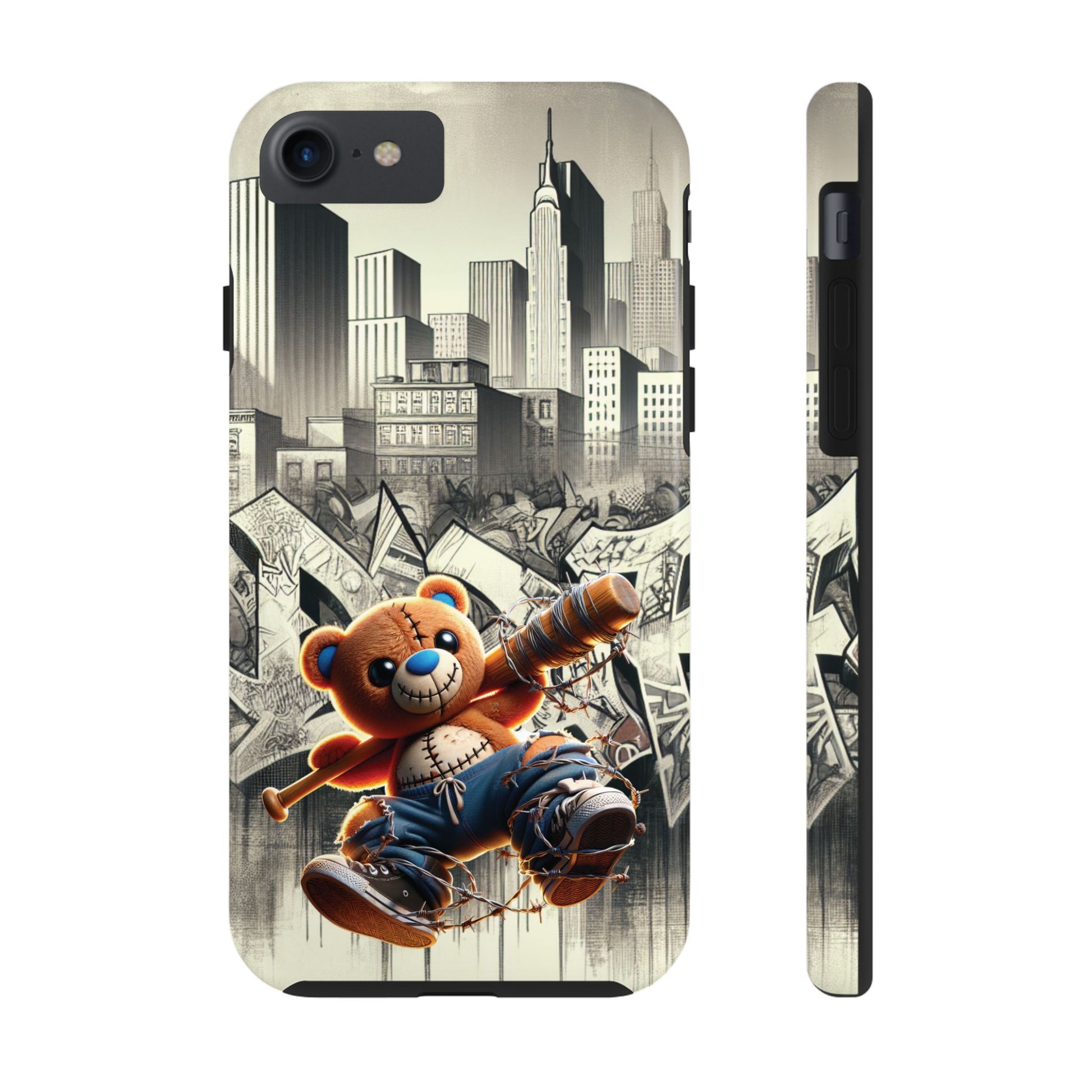 Urban City Bear Tough Phone Cases - Premium Phone Case from Craftklart.store - Just $13.68! Shop now at Craftklart.store