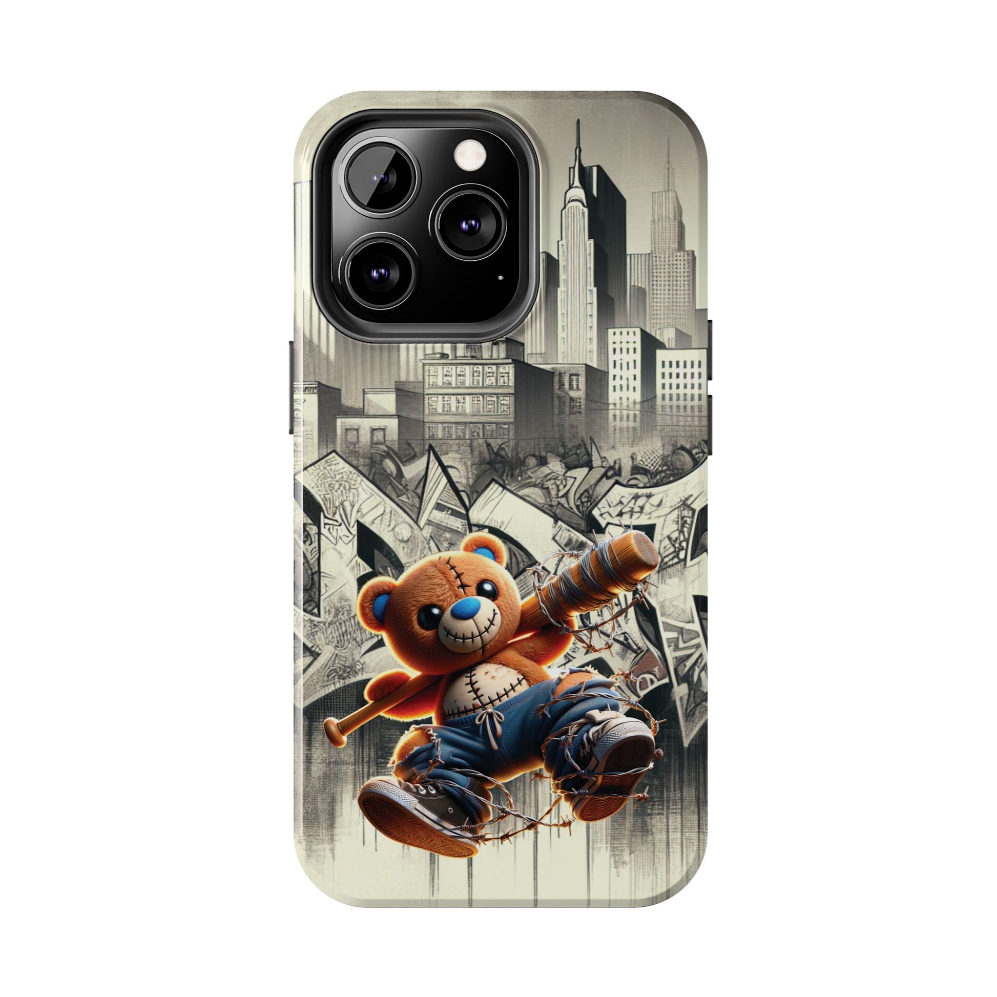 Urban City Bear Tough Phone Cases - Premium Phone Case from Craftklart.store - Just $13.68! Shop now at Craftklart.store