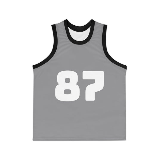 Random 87 Unisex Basketball Jersey (AOP) - Premium All Over Prints from Craftklart.store - Just $19.92! Shop now at Craftklart.store