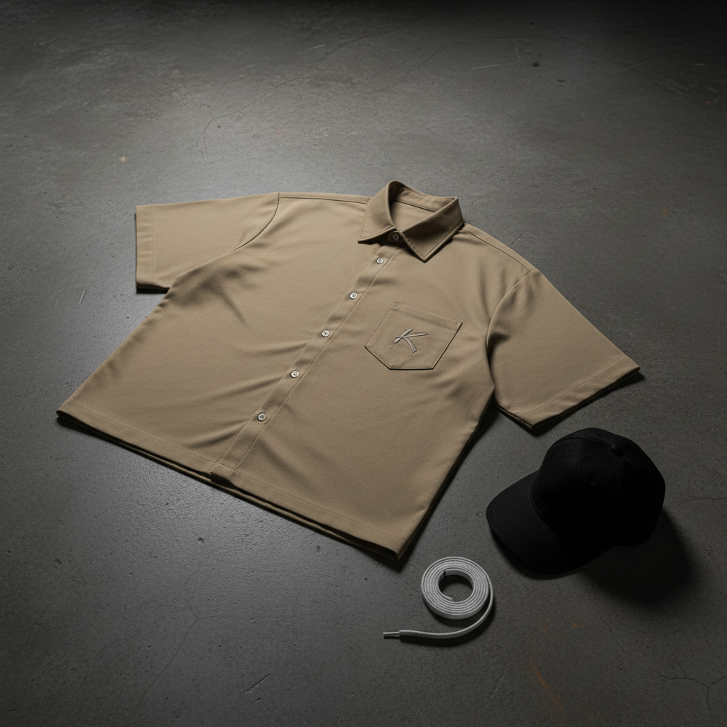 Boxy Heavyweight Shirt — Short Sleeve