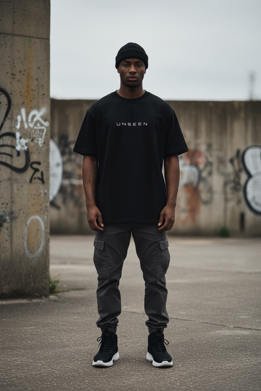 UNSEEN Essential Cotton T-Shirt — Unisex Everyday Fit