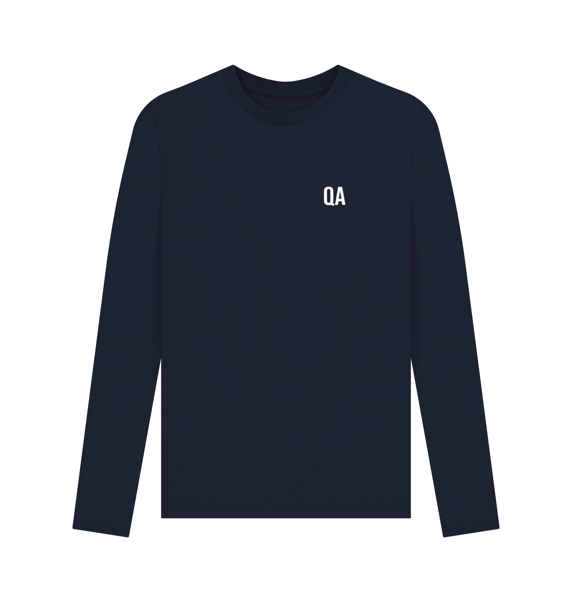 Craftklart organic cotton long sleeve T-shirt in natural color, sustainable streetwear essential with a classic fit and soft fabric.