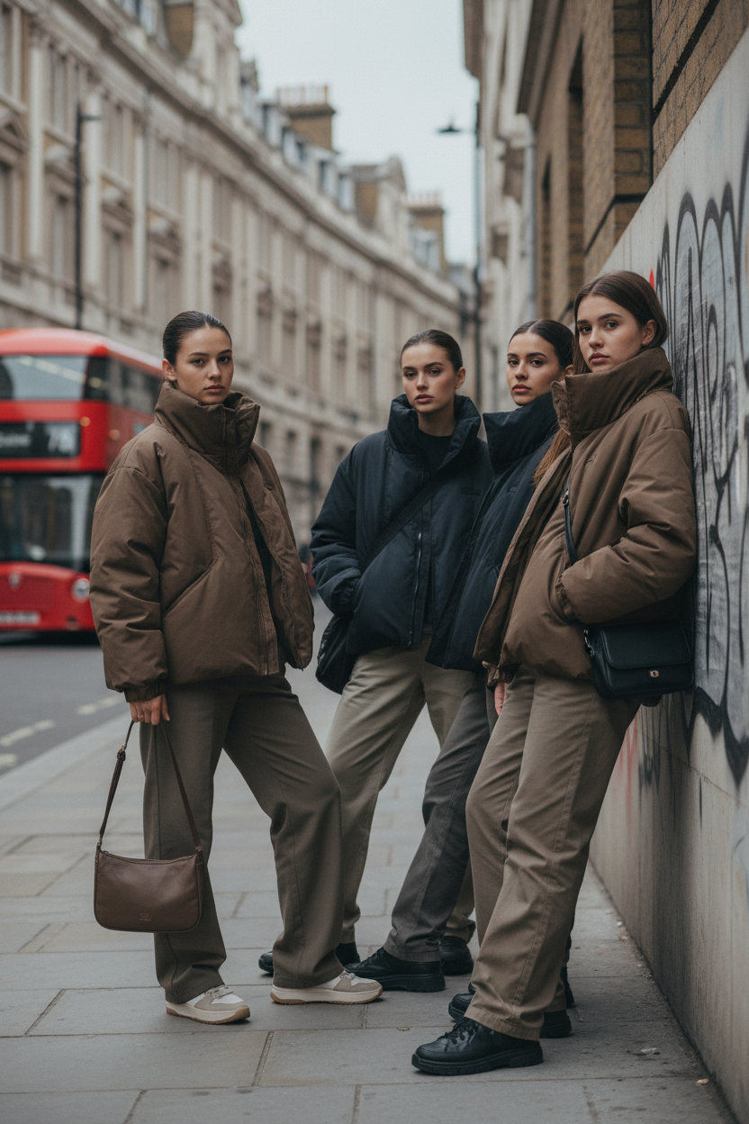 Craftklart Oversized Down Jacket — Structured Winter Essential