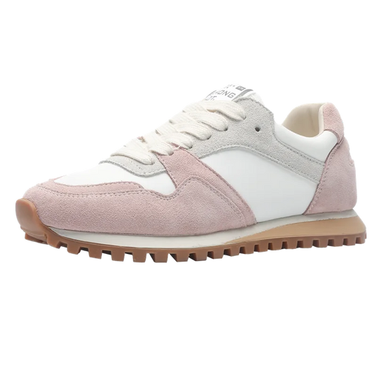 Women 2024 Spring Color-Blocked Platform Genuine Leather Sneakers - Premium sneakers from Craftklart Dropship - Just $29.89! Shop now at Craftklart.store