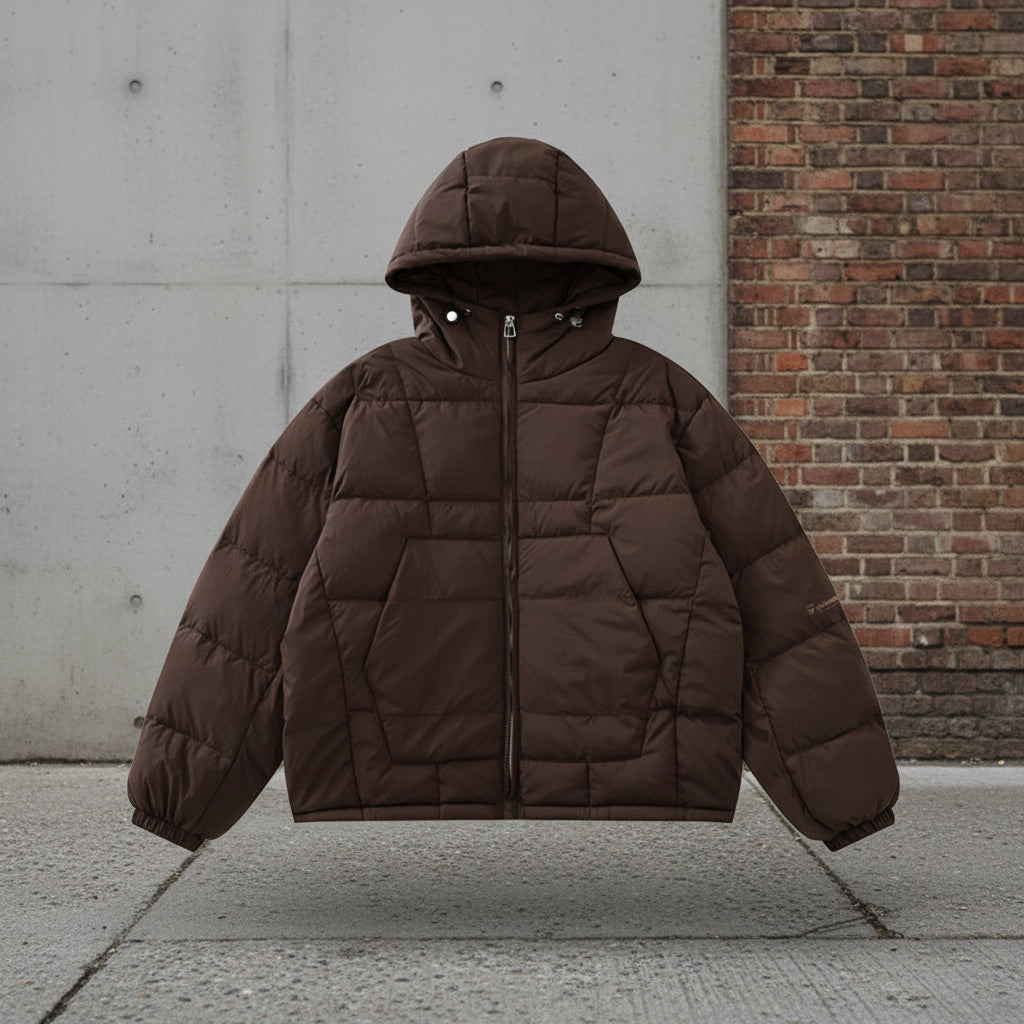 Padded Jacket  Streetwear Couple Coat