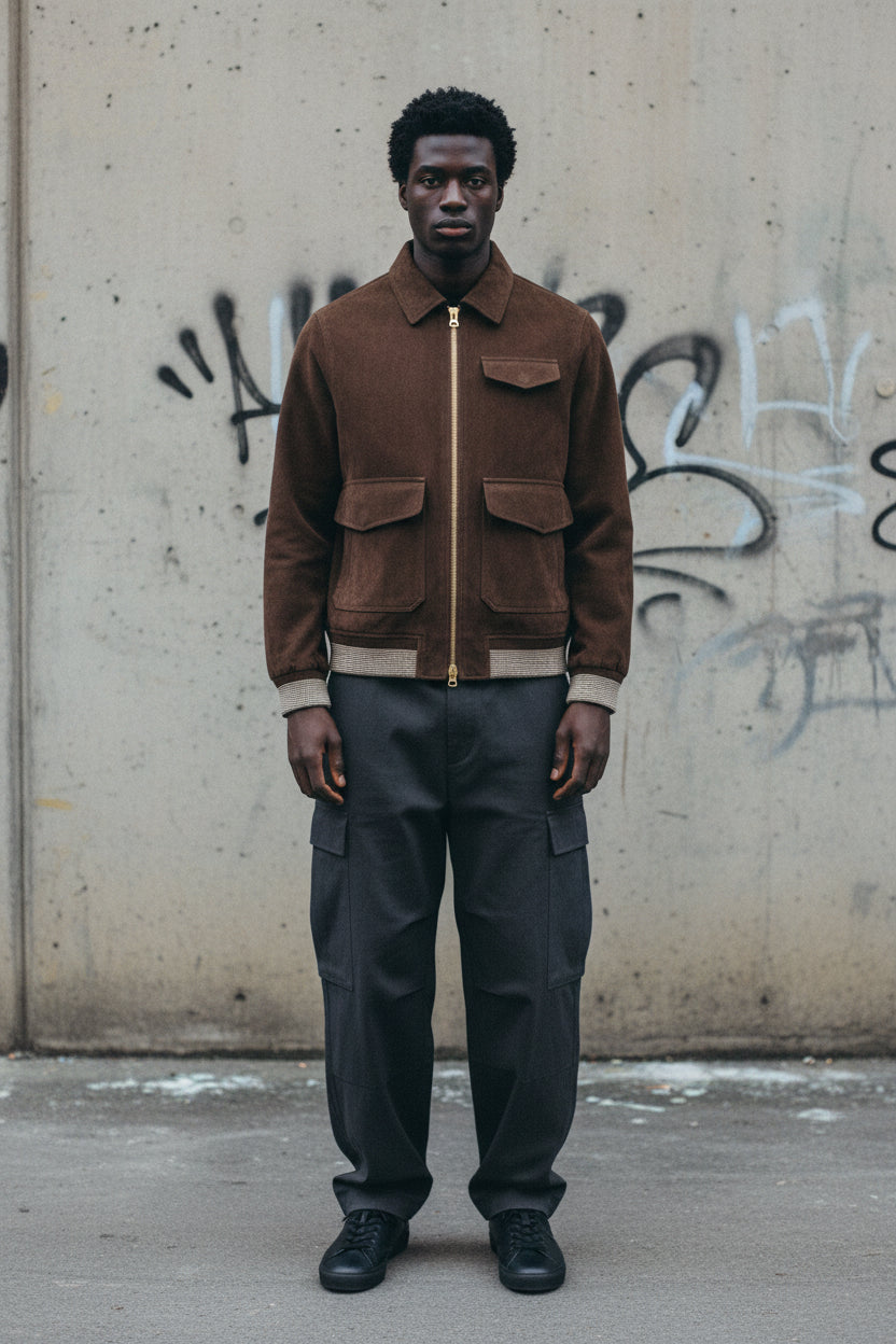 Craftklart Wide Shoulder Jacket — Structured Outerwear