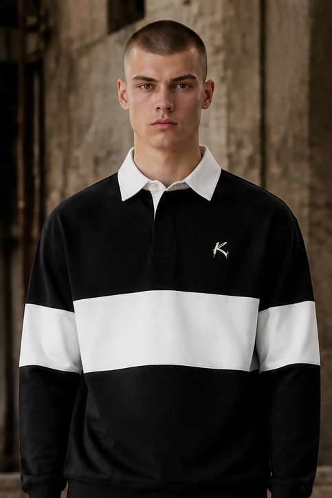 Craftklart Urban Rugby Shirt — Heavyweight Panelled Collar
