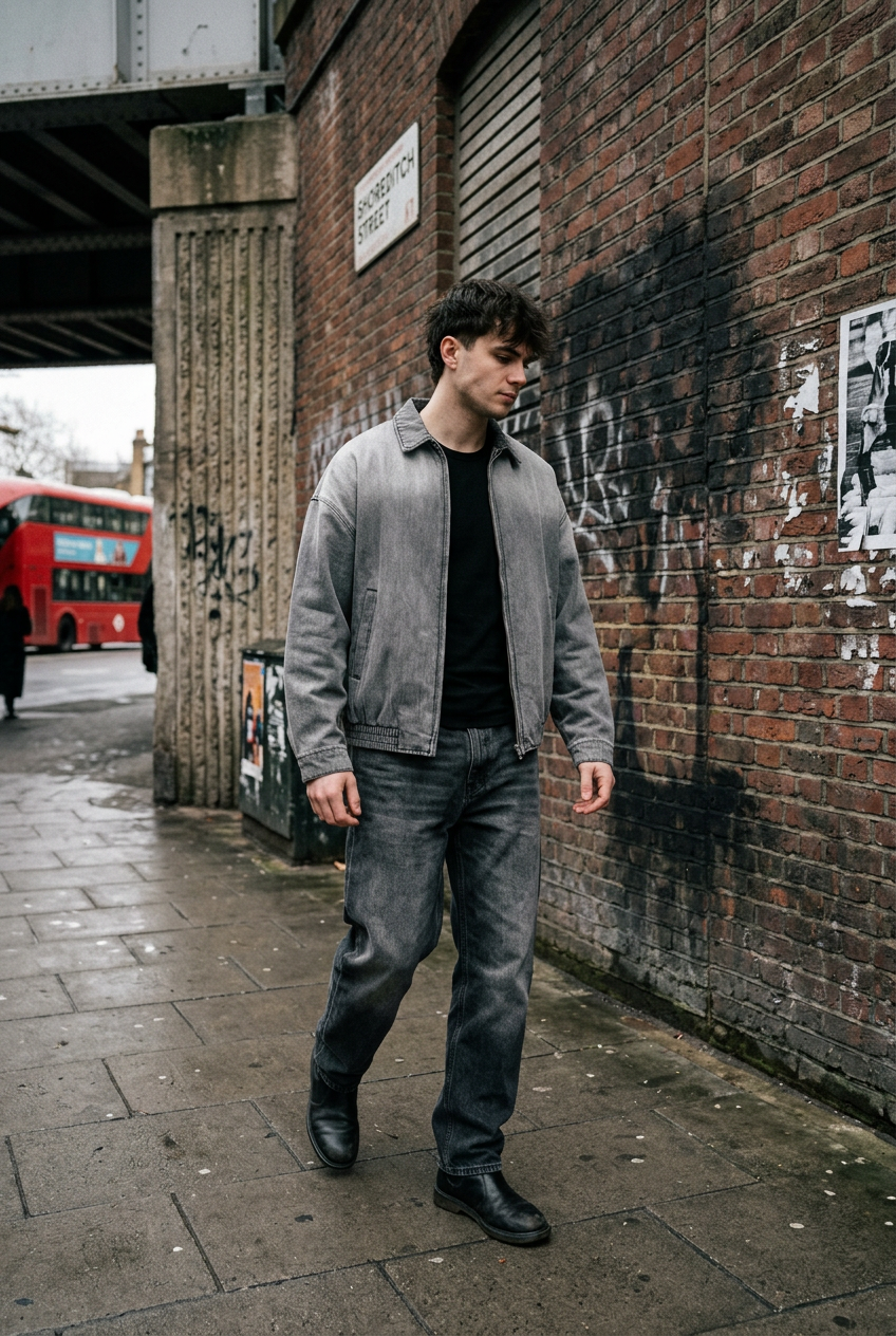 Ashline Denim Zip Jacket