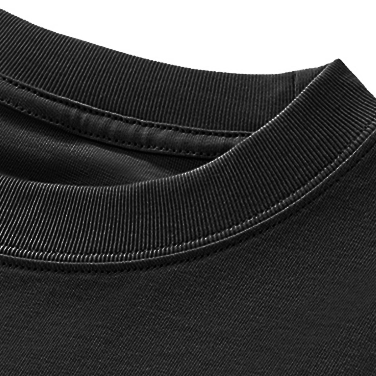Quiet Form Cropped Oversized T-Shirt — 280GSM Heavyweight Cotton
