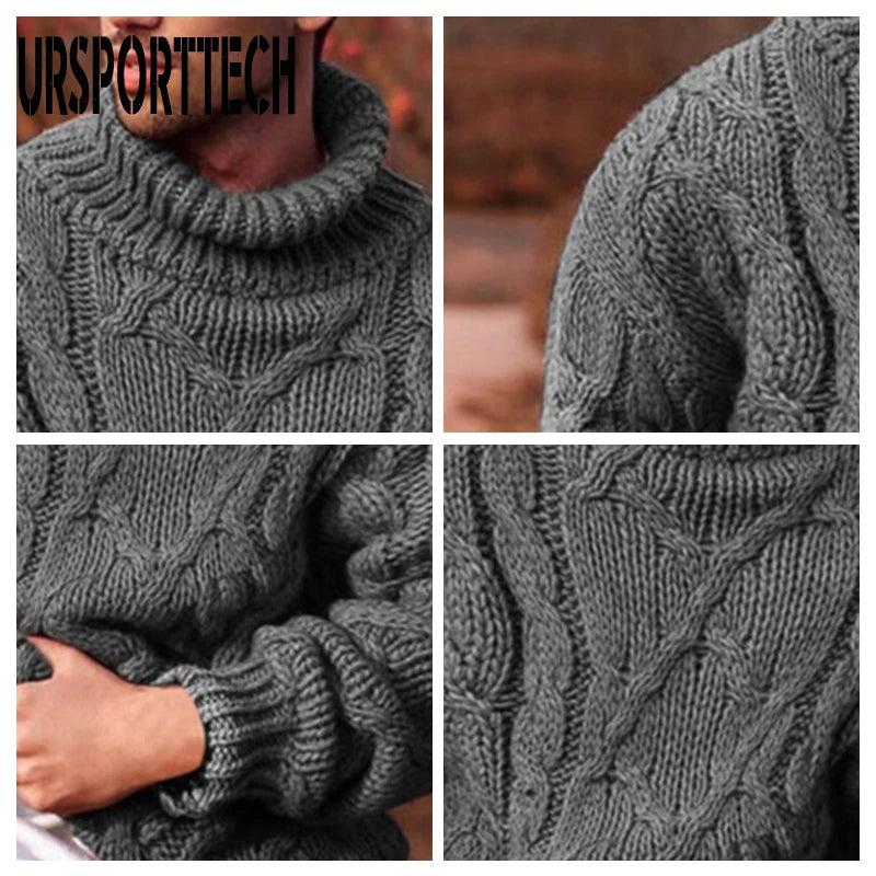 Urban Artic Oversize Braided Knitted Sweater