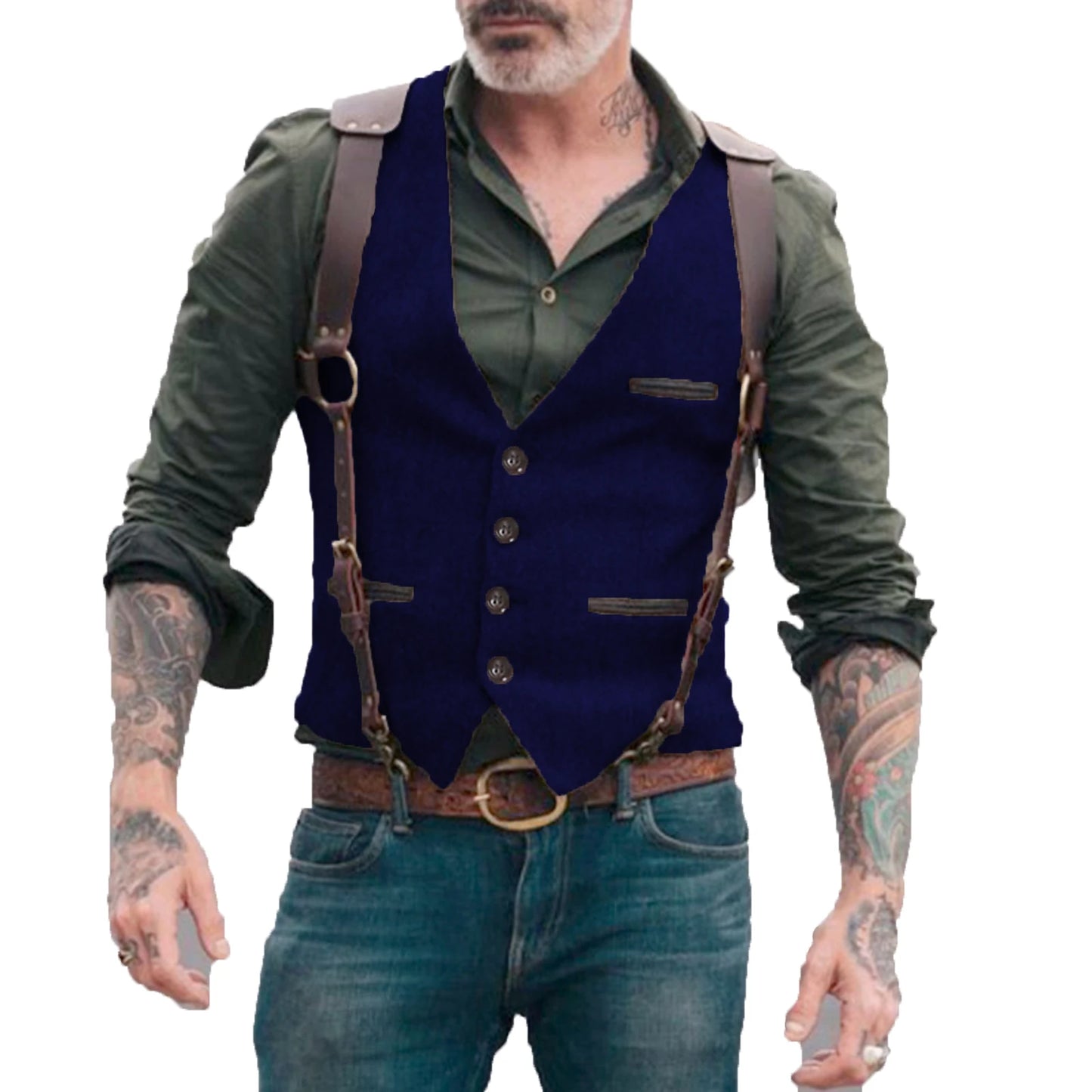Men's Business Formal Dress Waistcoat