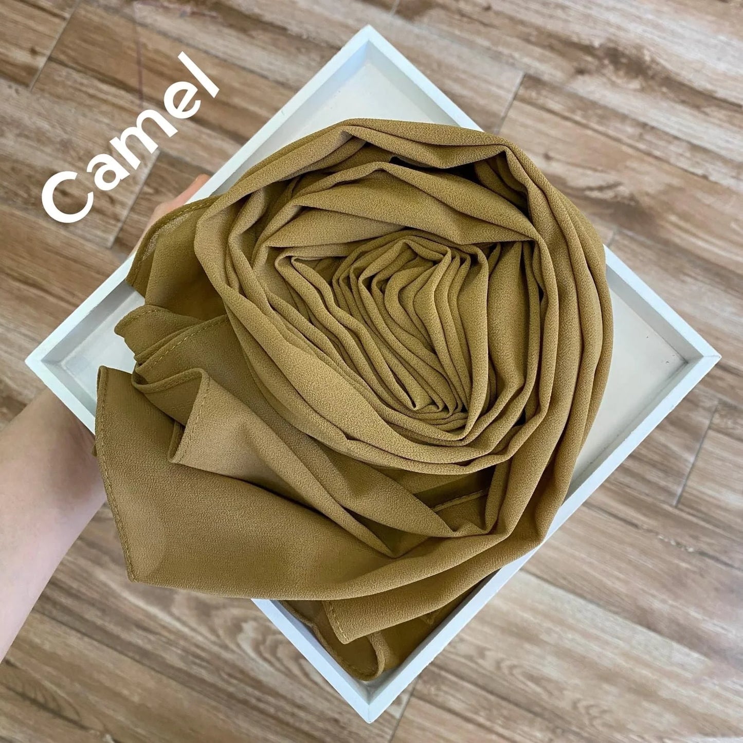 New Fashion Women Solid Chiffon Headscarf