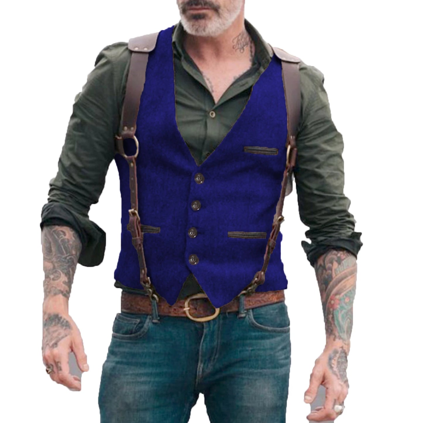 Men's Business Formal Dress Waistcoat