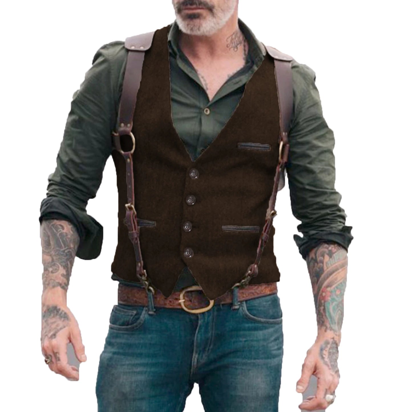 Men's Business Formal Dress Waistcoat