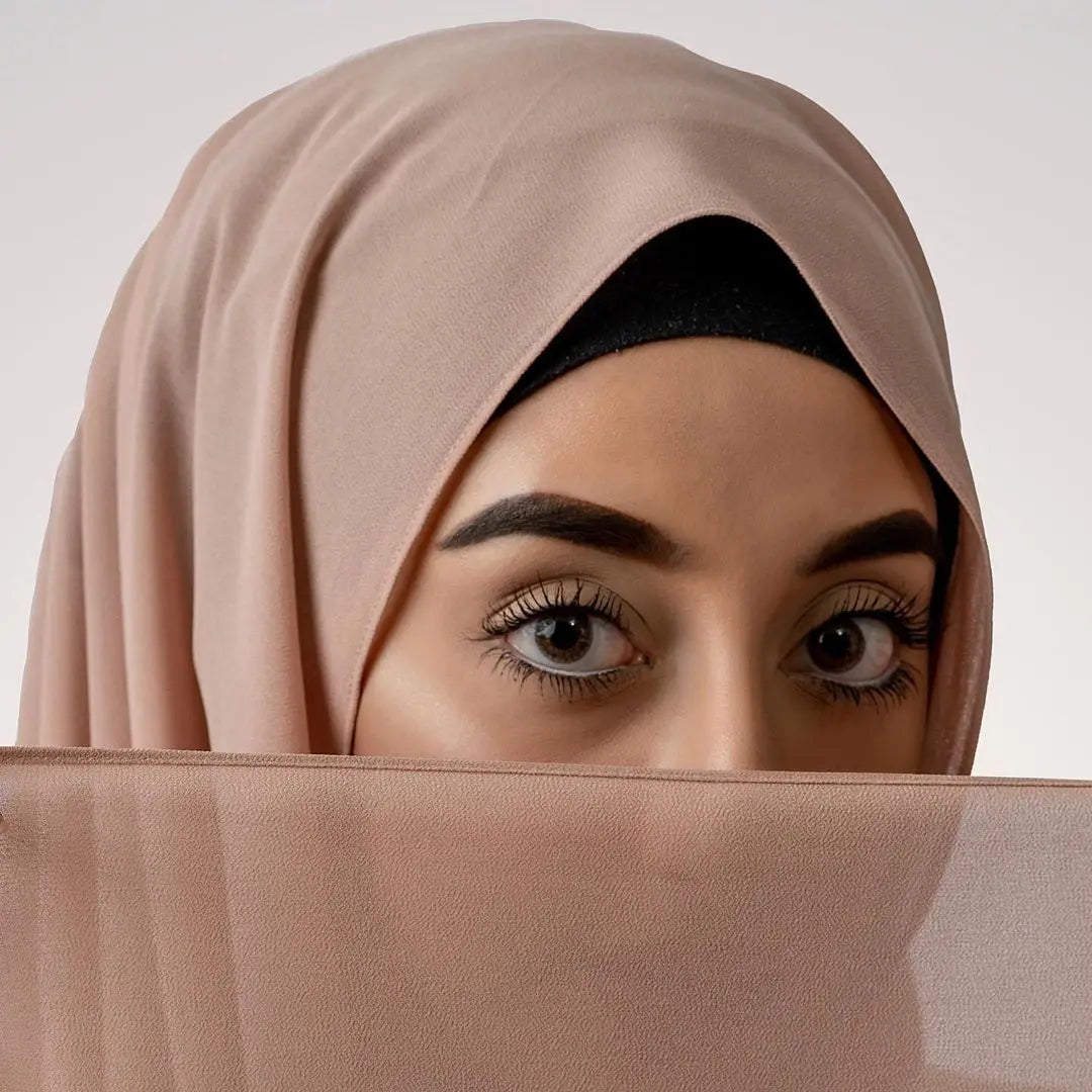 New Fashion Women Solid Chiffon Headscarf