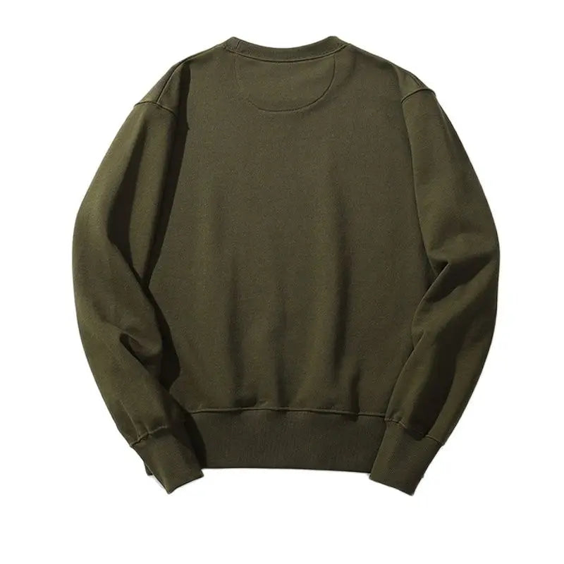 Round Neck Long Sleeve Sweatshirt - Craftklart.store