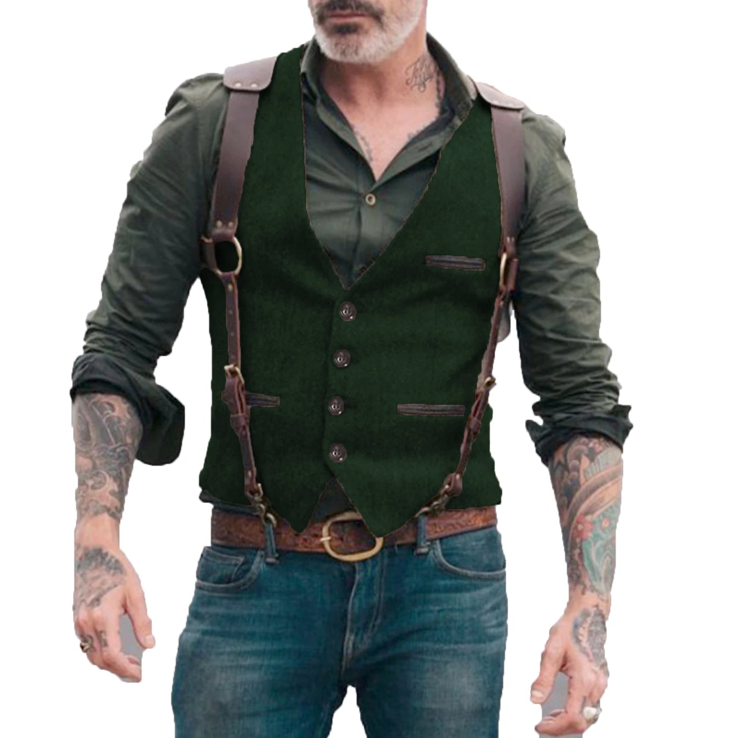 Men's Business Formal Dress Waistcoat