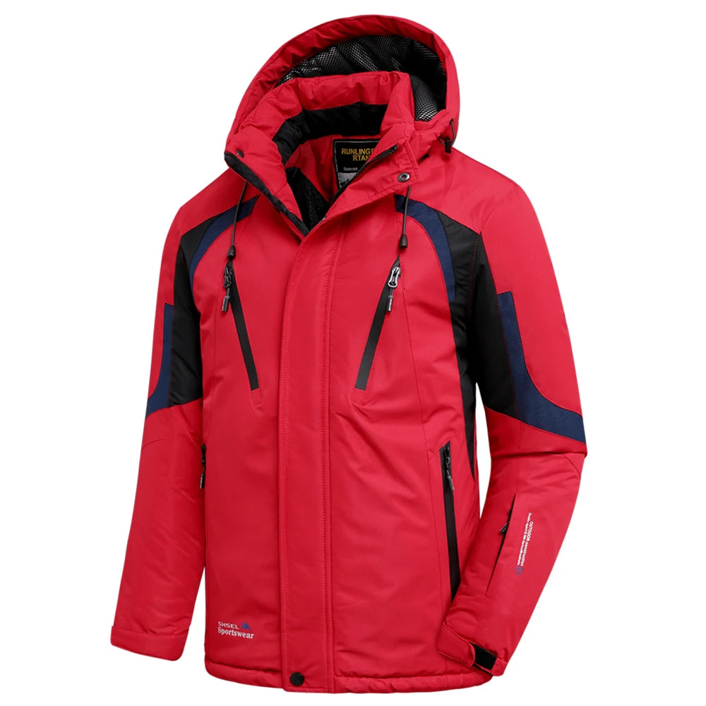Men Winter Ski New Outdoor Parkas Jacket & Trouser