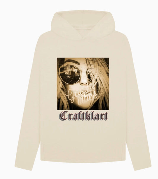 Ladies Cotton Hoodie Craftklart Summer Vibes - Premium Hoodiie from Craftklart - Just $46.0! Shop now at Craftklart