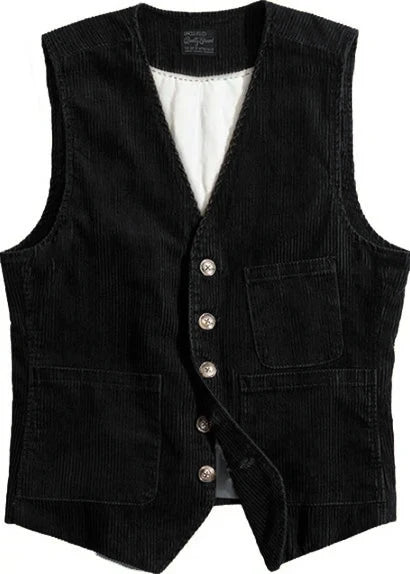 Mens Suit Vest Notched Plaid Wool Herringbone Tweed Waistcoat - Premium Jackets from Craftklart Dropship - Just $24.38! Shop now at Craftklart.store