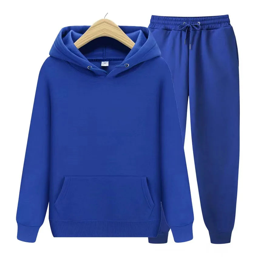 Urban Casual Loose and Comfortable Hoodie Sets