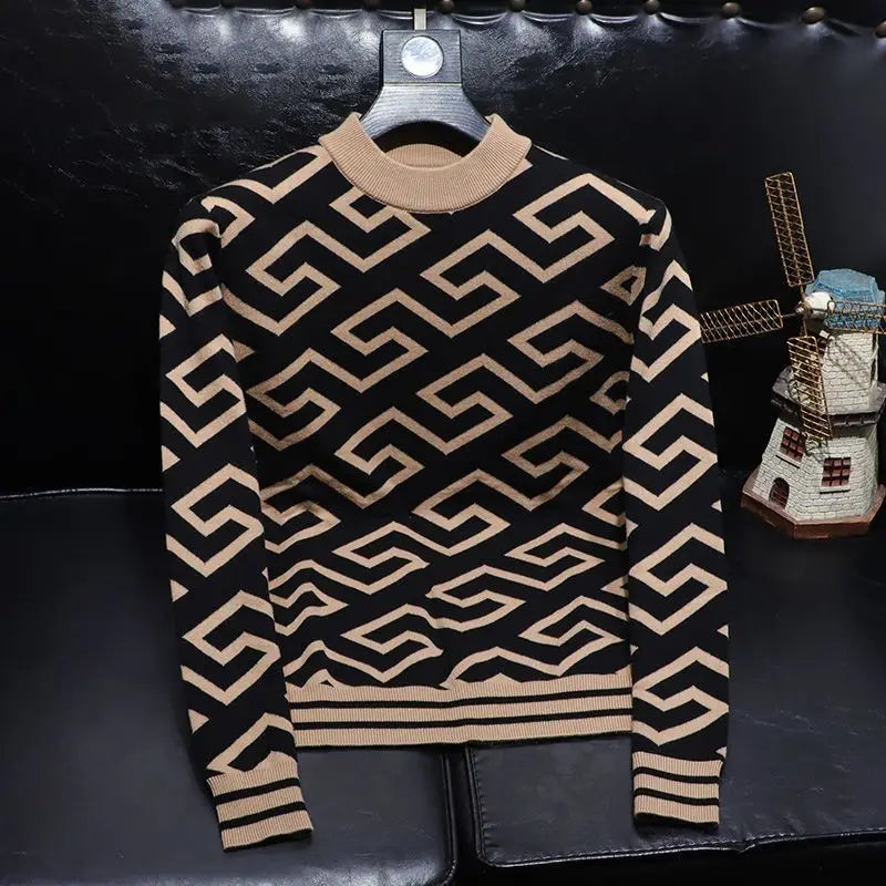 Men's Long Sleeved Urban Winter Sweater