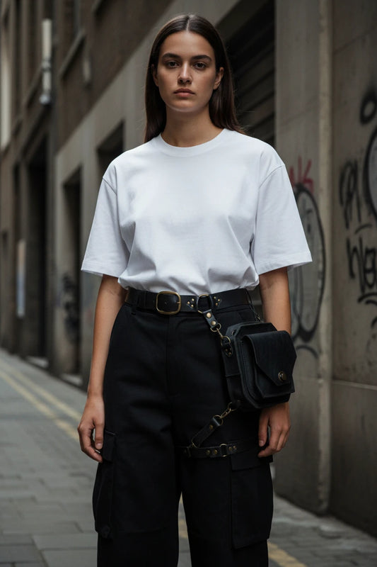 PU Square Crossbody Waist & Leg Bag