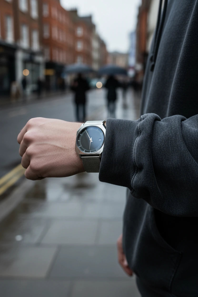 Vintage Craftklart Dropship Retro One Pointer Square Watch for men, featuring a classic square quartz wristwatch design.